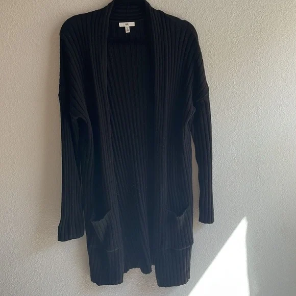 Ribbed cardigan - Picture 2 of 4